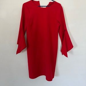 RED work dress